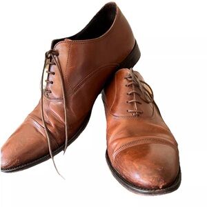 To Boot New York Adam Derrick 12981 Brown Cap Toe Oxford Shoes Men’s size  10.5